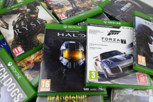 Reprise de jeux vidéos d'occasion