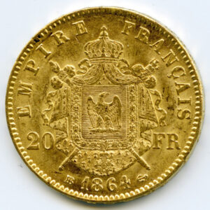 Vendre Napoléon or 1864